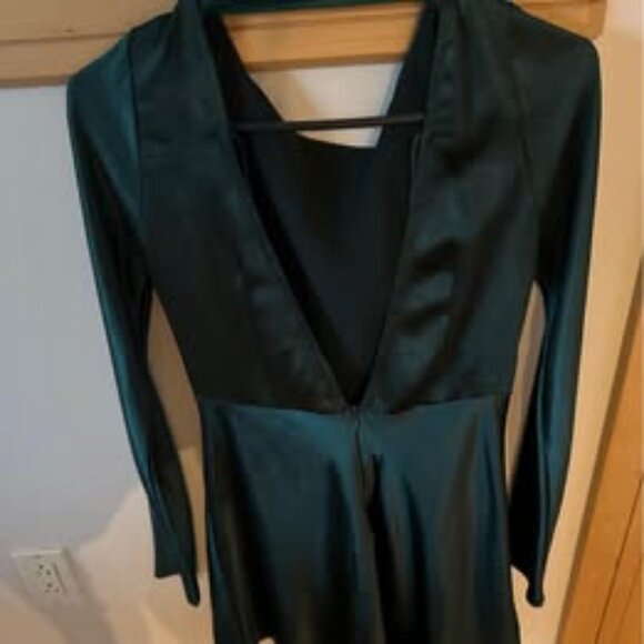 Hello Molly Satin Mini Dress - Picture 3 of 5